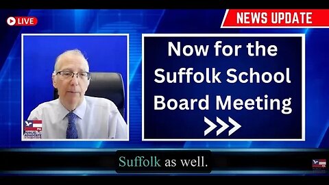Live: Suffolk School Board Meeting