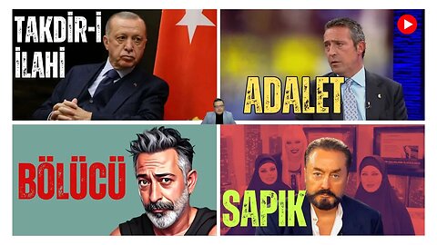 Adnan Oktar'ın Sapkın Cinsel Hayatı /Ali Koç'a Taş Koyanlar /Bölücü Cem Yılmaz /Erdoğan’ın Güvenliği