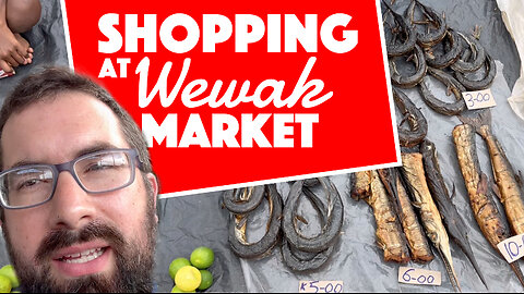 Shopping at Wewak Market