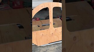 Tear drop camper dog trailer