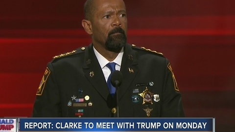 Sources: Sheriff Clarke to meet with President-elect Trump Monday