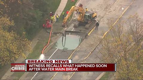 Water main break puts 12 Oakland County cities under Boil Water Advisory