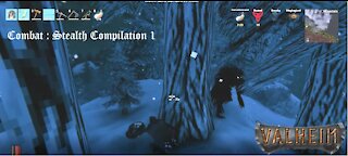 Valheim Combat Tactics: Stealth Compilation Part 1