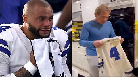 Skip Bayless GOES VIRAL as he throws Dak Prescott in the trash after 2 INT game in loss to 49ers!
