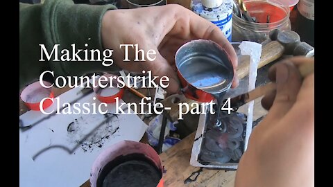 Making The Counterstrike Classic Knife- Part 4