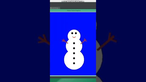 Как нарисовать SNOWMAN с помощью Python | 06.11.22