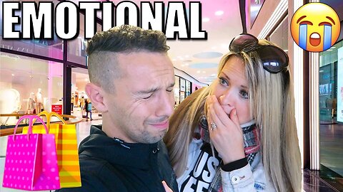 Our most EMOTIONAL shopping experience EVER 😭