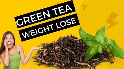 Does green tea lose weight? #greenteaweightloss