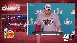 Patrick Mahomes talks Chiefs win