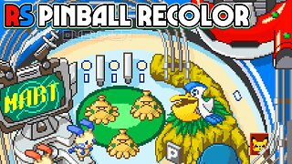 Pokemon RS Pinball Recolor - GBA ROM Hack which recolor a new palette for this game