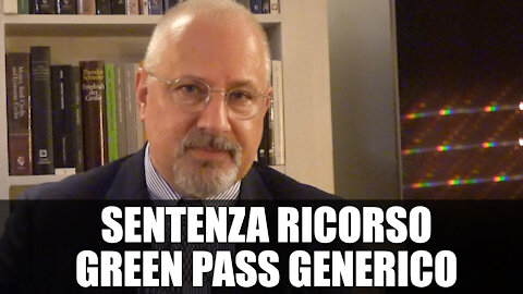 Ordinanza ricorso Green-Pass generico