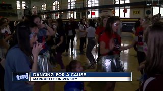 Marquette University hosts 12 hour dance marathon