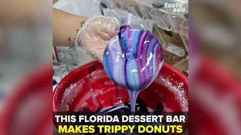 Bubble Bar In Lakeland Turns Doughnuts Into Colorful Creations