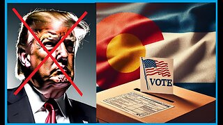 Colorado Supreme Court to Remove Trump From the State Primary Ballot.