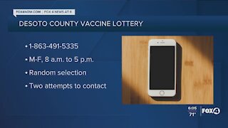 DeSoto County vaccine lottery