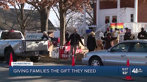 Harvesters, community organizations feed 300 families with food drive-thru