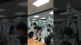 2x body weight deadlift x12 PR! (166kg/365lbs)