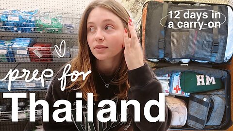 prep & pack with me to travel across the world