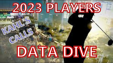 2023 PLAYERS Data Dive