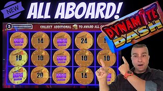 💥All Aboard Dynamite Dash Jackpot!💥