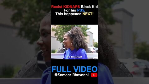 Racist Karen KIDNAPS Black Kid For his PS5!