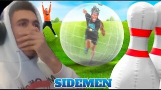 🤣SIDEMEN HUMAN BOWLING CHALLENGE [REACTION]