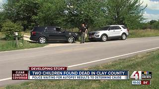 Two children found dead in rural Clay County