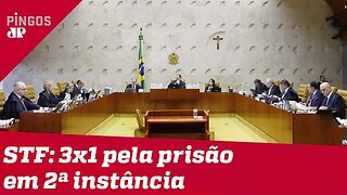 STF retoma julgamento de prisão após condenação em 2ª instância