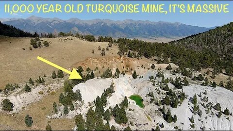 11,000 Y/O Turquoise Mine, Oldest in America, Christopher O'Brien