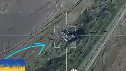 Watch Russian lancet drone targeting Ukrainian positions.
