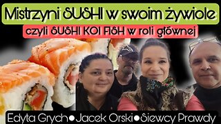 Mistrzyni SUSHI w swoim żywiole czyli SUSHI KOI FISH