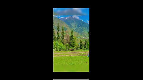 Kashmir Stunning Mountain and Village Landscape #kashmir #kashmirvalley #viral #trending #viralvideo