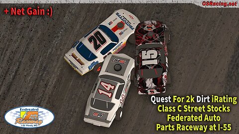 Quest for 2k iRating in the Offical Class C Street Stock Division - iRacing Dirt