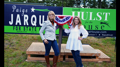 candidates for State House 23rd LD pos 1&2 Janell Hulst and Paige Jarquin