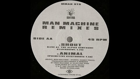 Man Machine – Animal (Primitive Electronic)