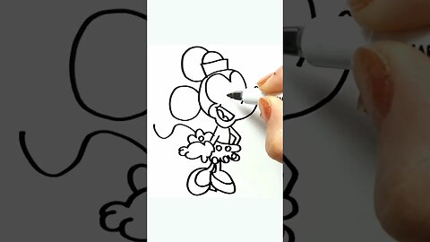 How to Draw and Paint Minnie Mouse