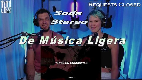Soda Stereo - De Música Ligera - **1st Time Reacting** Live Streaming Reactions with Songs and Thongs