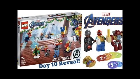 Lego MARVEL AVENGERS Advent Calendar 2021 (#76196) - Day 10 Reveal - By Rodimusbill