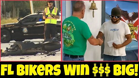 🔔 Bikers Ringing the WIN Bell! 💰 | Attorney That Rides Secures BIG MONEY for Bikers!