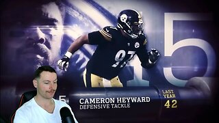 Rugby Player Reacts to CAMERON HEYWARD (DT, Steelers) #45 The Top 100 NFL Players of 2023