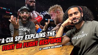 How to Control your Fight or Flight Response With CIA Spy Andrew Bustamante!
