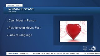 Warning about romance scams