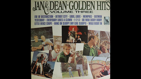 Jan And Dean - Golden Hits Volume 3 (1966) [Complete LP]