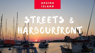 AEGINA (Greece): Episode 3 - Strolling along the harbourfront