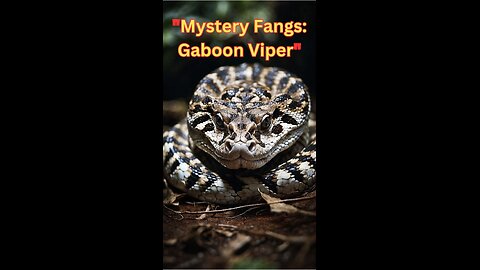 Deadly Secrets of the Gaboon Viper
