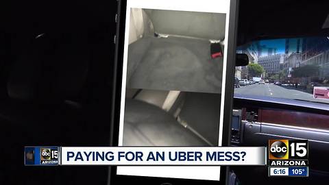 Let Joe Know: Spills during an Uber drive could cost you, even if it wasn't your fault
