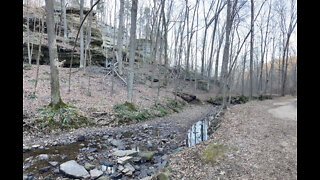 Ferne Clyffe State Park Southern Illinois January 2022