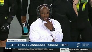 USF officially announces Charlie Strong firing
