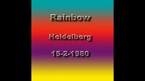 Rainbow - 1980-02-15 - Heildelberg