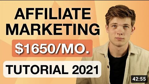 Affiliate Marketing Tutorial For Beginners 2022 (Step by Step)